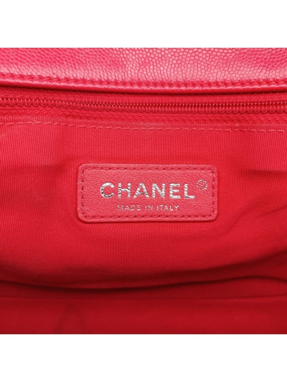 ★SOLD★ Chanel My Everything Flap Red Caviar Leather - Picture 10 of 15